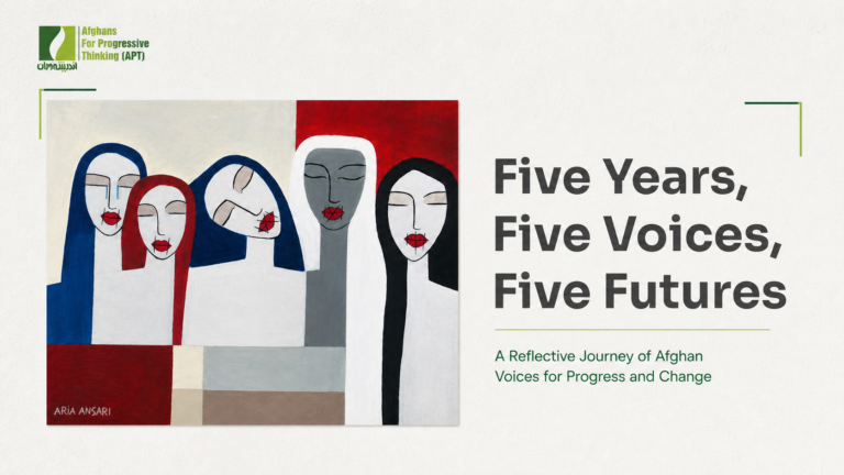 Five Years, Five Voices, Five Futures — Afghan women and girls represented through artwork